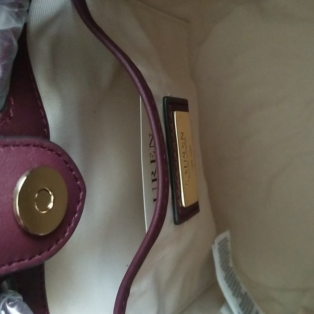 New Ralph Lauren Andie Drawstring Bag - Picture 11 of 13